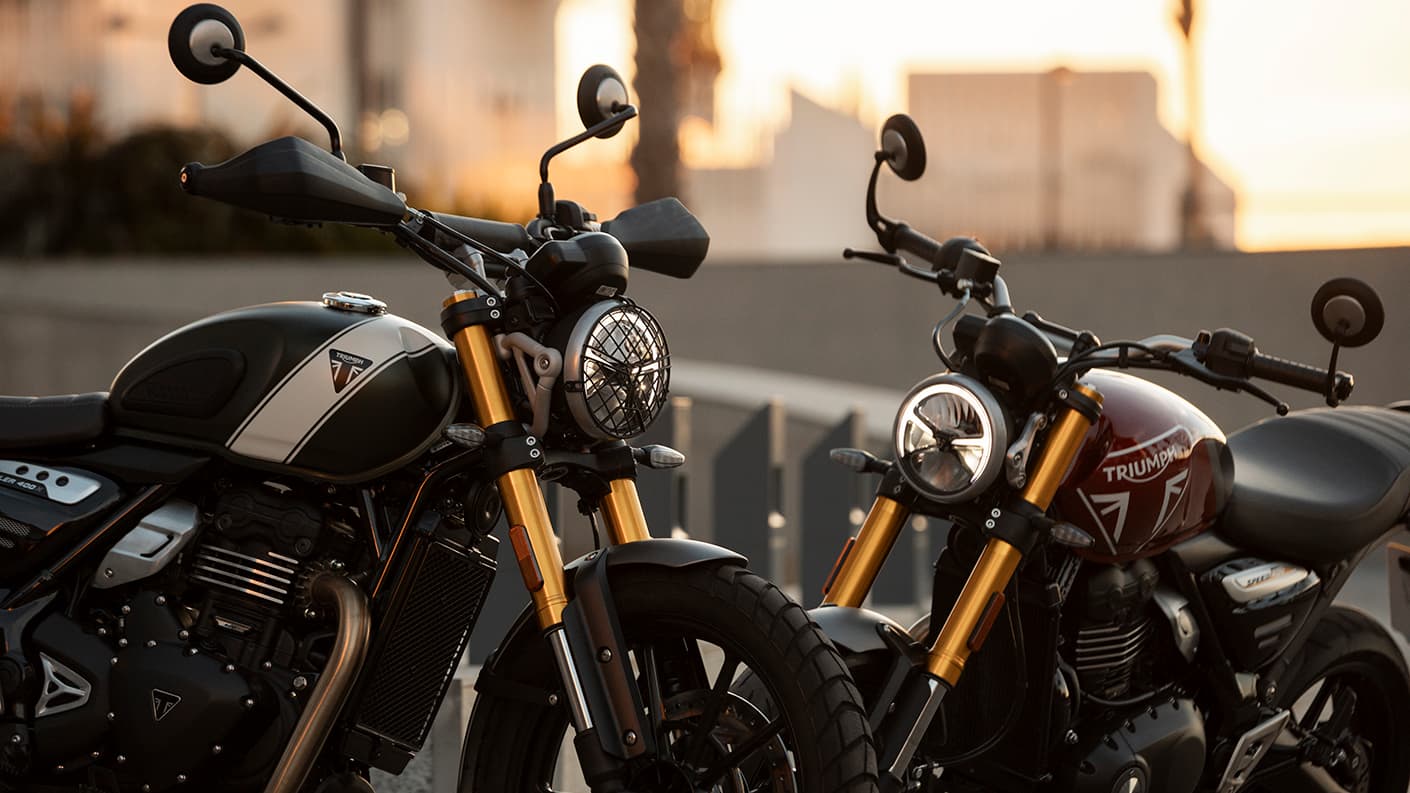 Triumph street scrambler a2 top